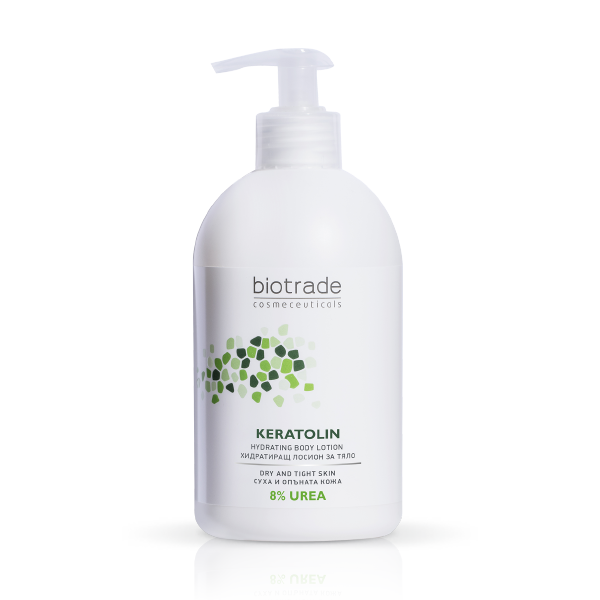 Nawilżający lotion z 8% mocznika keratolin / o działaniu zmiękczającym
